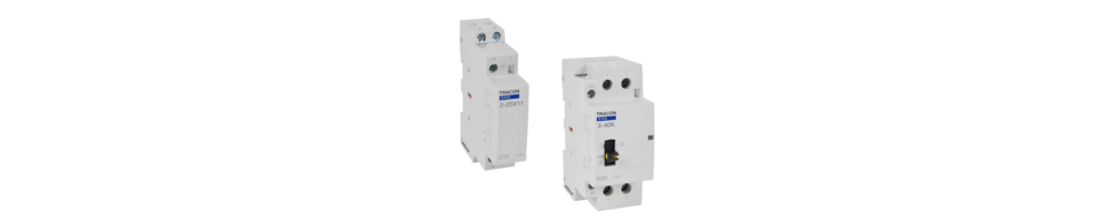 Contactores modulares eléctricos de 2 polos ASJD LSeries | ADAJUSA