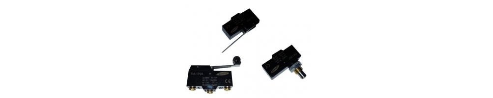 Microrruptores, microinterruptores o finales de carrera eléctricos de gran calidad | ADAJUSA