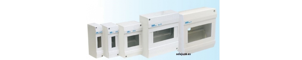 Modularer Verteilerkasten für Leistungsschalter und Differenzialschutzschalter Serie MK | ADAJUSA
