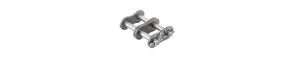 Double union for double roller chain European standard ISO DIN 8187