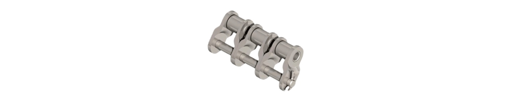 Dreifache Edelstahl-Dreifach-Rollenkettenglieder für Dreifach-Rollenketten Europäische Norm ISO DIN 8187