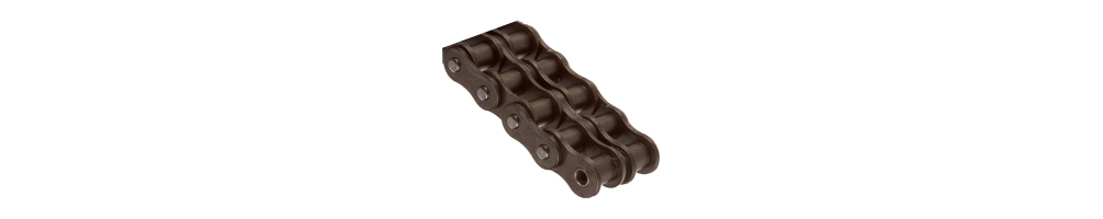 Verstärkte Doppelrollenkette American Standard ASA DIN 8188