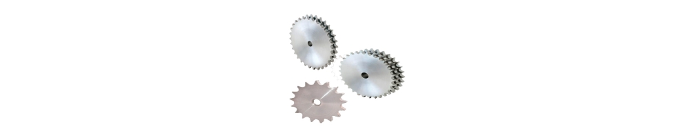 Disco o corona dentada 3/4 para cadena de rodillos simple, doble o triple 12B-1-2-3 DIN 606