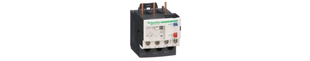Relés térmicos para protección de motores eléctricos Schneider serie TeSys | ADAJUSA precio