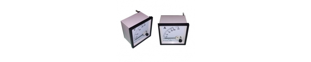 Messgeräte, Voltmeter und analoge Strommessgeräte | ADAJUSA