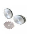 Discos dentados o coronas dentadas 1/2 x 1/8 ISO 081-1 DIN8187 606