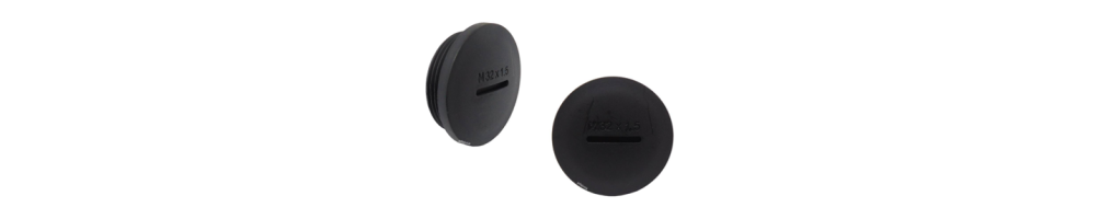 Tapones de poliamida para prensaestopas rosca métrica | ADAJUSA
