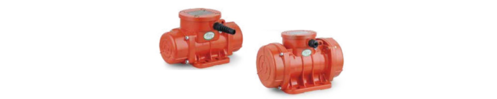 Motovibradores eléctricos monofásicos de 3000 rpm 2 polos
