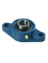 Oval support with cast iron bearings - INA