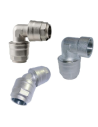 Elbow fittings for compressed air installations - Aignep