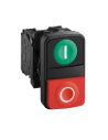 Double plastic pushbuttons - Harmony XB5 Schneider