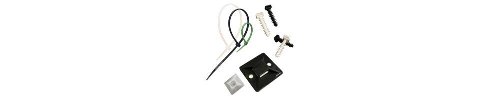 Kabelbinder und Befestigungselemente für Elektroinstallationen | Preis adajusa