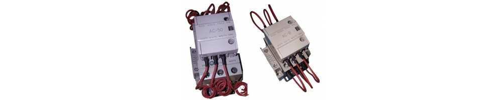 Contactores trifásicos para baterías de condensadores con bobina de 230 Vac | ADAJUSA